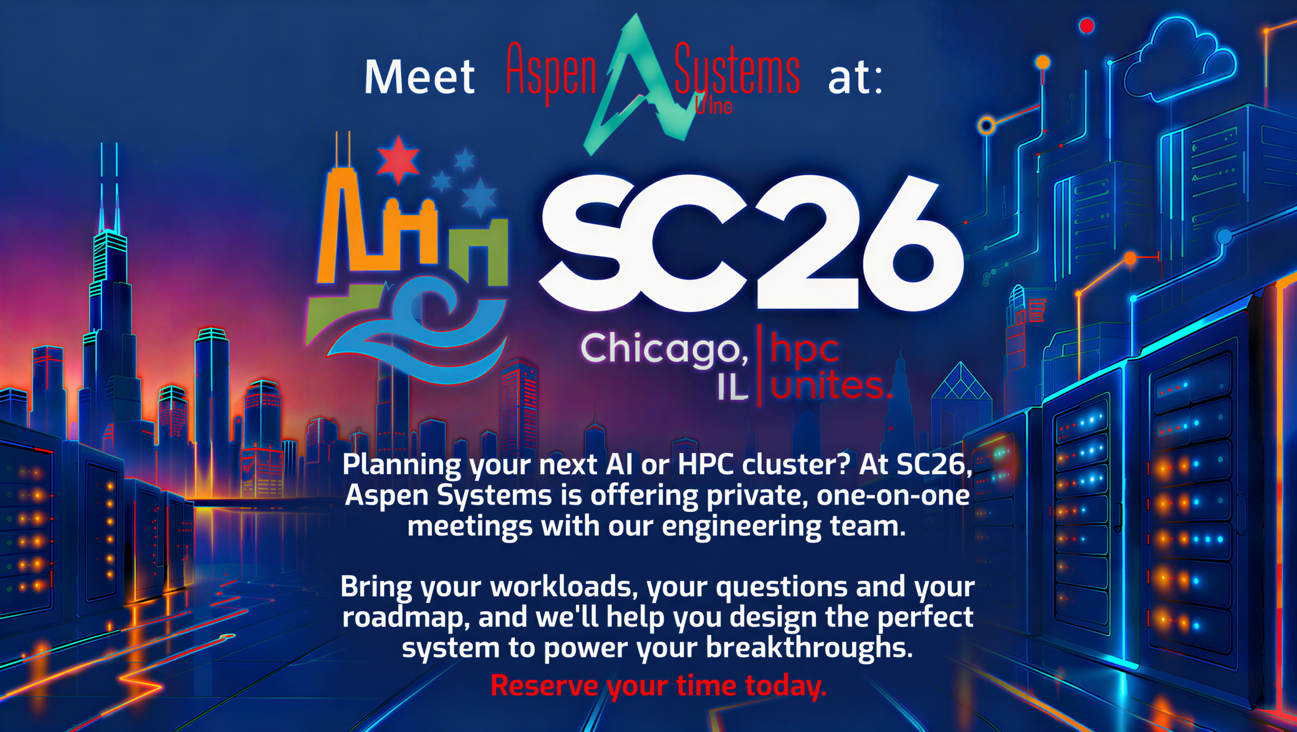 Aspen Systems at SC26 — International Conference for High Performance Computing in Chicago